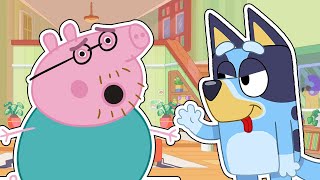 Bluey Cooks Daddy Pig [upl. by Koller348]