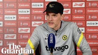 You have to stop Chelseas Thomas Tuchel tells media to stop asking about Ukraine [upl. by Hairahcez146]