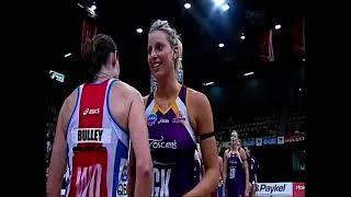 Pulse vs Tactix  ANZ Netball 2009 round 8 [upl. by Erdreid]