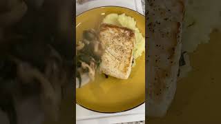 Easy Halibut Recipe shorts short [upl. by Bevvy640]