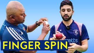 How To Bowl OffSpin  LeftArm Spin  Finger Spin Coaching [upl. by Retsehc]