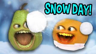 Annoying Orange  Baby Orange gets a Snow Day [upl. by Fifi]