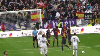 Cristiano Ronaldo Freekick  vs FC Barcelona 02032013 [upl. by Rim]