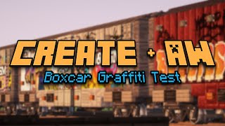 Create Mod amp Armourer’s Workshop  Boxcar Graffiti Test [upl. by Gurango292]