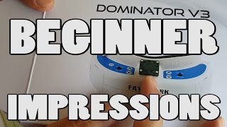 Fatshark Dominator V3 Beginner Impressions [upl. by Enifesoj]