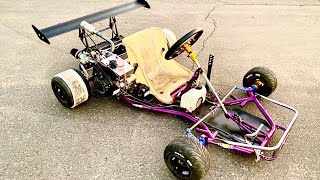 Go Kart Drifting WITH PVC [upl. by Anileva]