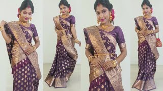 Whats the Best Saree Style for a Wedding Reception [upl. by Alleda441]