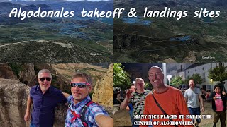 Algodonales Paragliding takeoff and landing places [upl. by Sapers84]