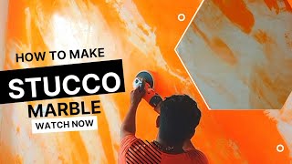 Asian Paints  How To Make Stucco Marble  Special Effect Royal Play [upl. by Britton]