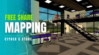 FREE SHARE MAPPING C1YBER CLOTHES STORE FOR  GTA SAMP [upl. by Nolyaw]