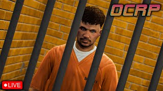 Prison Life In OCRP  LIVE [upl. by Anirpas]