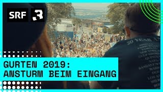 Gurtenfestival Es geht los – der Ansturm aufs Gelände  Festivalsommer 2019  Radio SRF 3 [upl. by Ileane101]