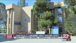 CSUB Faculty Towers deemed seismically deficient [upl. by Nyleaj]