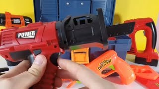 Educational Video with Toy hand tools for kids [upl. by Hennessy]