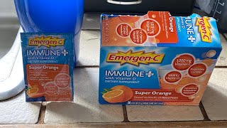 EmergenC Immune  Quick review amp thoughts EmergenC Daily Immune Support [upl. by Honorine68]