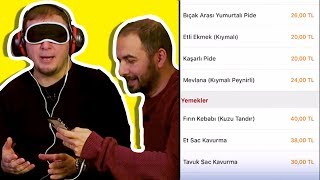 ŞANS YEMEĞİ  Gözlerin Bağlı Yemek Siparişi Ver [upl. by Parthen138]