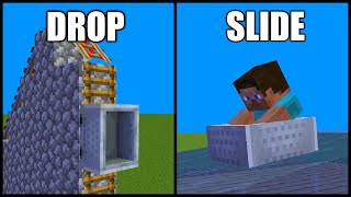 Minecraft  Rollercoaster Build Hacks [upl. by Avalsorim]