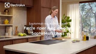 SaphirMatt Induksjonstopp med innebygd ventilator  Ripebestandig overflate  Electrolux [upl. by Elicia]