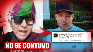 Residente Le Responde a Faraón Love Shady y se Burla Reacciona a la Tiraera quotSigue Escribiendoquot😱 [upl. by Feodore]