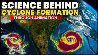 How Cyclones are Formed  Animation Video  OnlyIAS [upl. by Nnylrac]