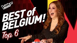 BEST Blind Auditions of The Voice of BELGIUM 2022  TOP 6 [upl. by Ahsiekan471]