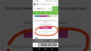 Find amp Redeem WinIt Code on InboxDollars secretrevealed earningtricks winit inboxdollars [upl. by Clercq]