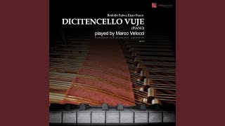 Dicitencello vuje in BFlat Minor Piano [upl. by Ybur]