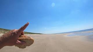 Nude Beach Review at Egmond Binnen NoordHolland Nederland [upl. by Joed]