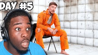 MrBeast I Spent 7 Days In Solitary Confinement Reaction [upl. by Arleta]