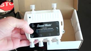 Channel Master CM3414 Unboxing amp Final Installation [upl. by Geerts]