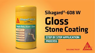 Sikagard®  608 W Gloss  Application Process [upl. by Weiman]