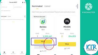 BINANCE APP TO BELDEX BTCUST COIN LOADED [upl. by Ailido72]