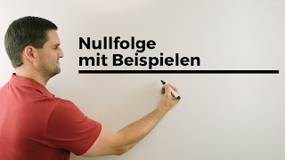 Nullfolge mit Beispielen Folgen in der Mathematik  Mathe by Daniel Jung [upl. by Edithe102]