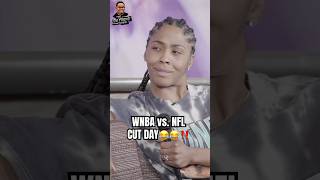 Lou Young Shows Sydney Colson How NFL Teams Cut Players shorts wnba nfl TheLouYoungShow [upl. by Lorinda]