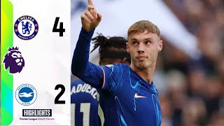 Chelsea vs Brighton 42 Highlights  Premier League 2024 [upl. by Garceau]