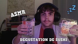 ASMR  DEGUSTATION DE SUSHI🍣 [upl. by Ayaet]