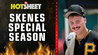 Paul Skenes amp Aaron Judge headline MLB Awards Jaden Hamm joins  Hot Sheet [upl. by Hermia]