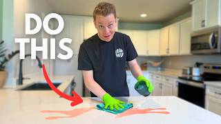 Are You Cleaning Quartz Countertops Wrong [upl. by Carla637]