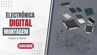 Como montar o circuito equivalente da porta XNOR usando CI74047408 7432 EDigital AULA019 [upl. by Urbain]