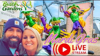 MARDI GRAS  LIVE from BUSCH GARDENS WILLIAMSBURG [upl. by Gerfen]