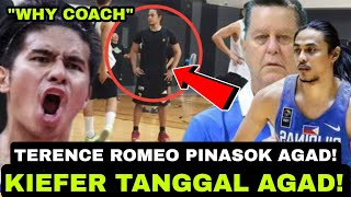 New GUARD Coach TIM CONE Tinanggal Agad si KIEFER RAVENA TERENCE ROMEO Pasok sa FINAL 12 [upl. by Zenas514]