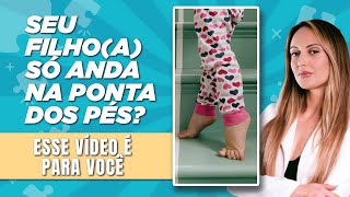 A diferença do ANDAR NA PONTA DOS PÉS entre crianças neurotípicas crianças com autismo [upl. by Callean494]