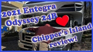 Chippers 2021 Entegra Odyssey 24B [upl. by Annavoig732]