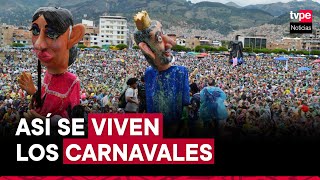 Carnaval de Cajamarca así se viven las celebraciones en el norte del país [upl. by Yliah]