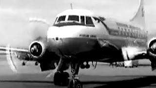 SAS Convair CV440  quotArrival Swedenquot  1965 [upl. by Halli]