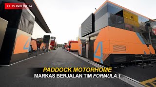 F1 Paddock Motorhome Markas Berjalan Yang Mewah dan Inovatif [upl. by Led734]