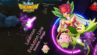 Digimon Masters Online NADMO Lalamon Evolution Line Rookie  Mega [upl. by Jerrilyn503]