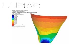 LUSAS Introduction to Dam Modelling [upl. by Suirada595]