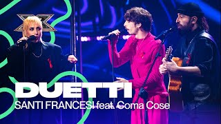 Vediamo le FIAMME con i SANTI FRANCESI e i Coma Cose  X Factor 2022  Semifinale [upl. by Demetria245]