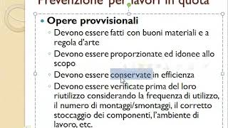 Sicurezza sul lavoro  Parte 41  DLgs 81  2008  tutorial [upl. by Sesilu266]